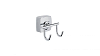 Крючок двойной FIXSEN Kvadro (FX-61305B) 100_100_2896800